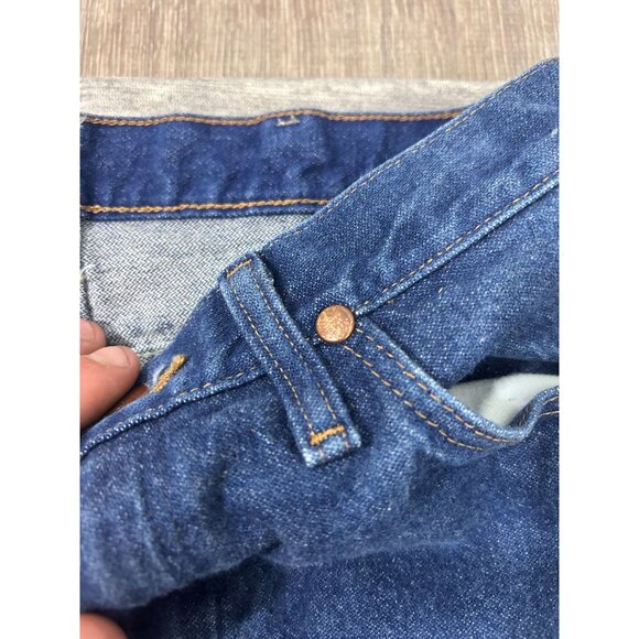 Wrangler Jeans Women's Size 32 Straight Leg Outdoor Denim Blue - Picture 4 of 8